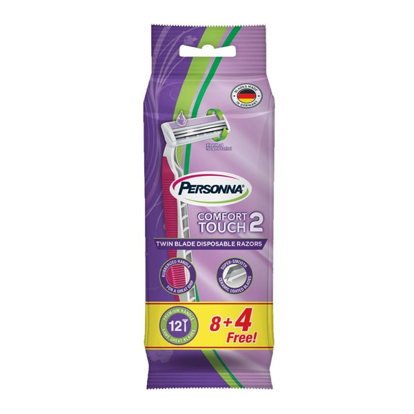 Persona Comfort Touch 2 Women's Razor Blades 12 Count