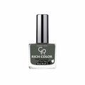 Golden Rose Rich Nail Polish, Dark Green, Quick-Drying, 151