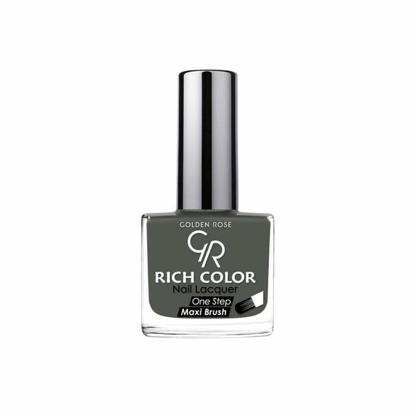 Golden Rose Rich Nail Polish, Dark Green, Quick-Drying, 151