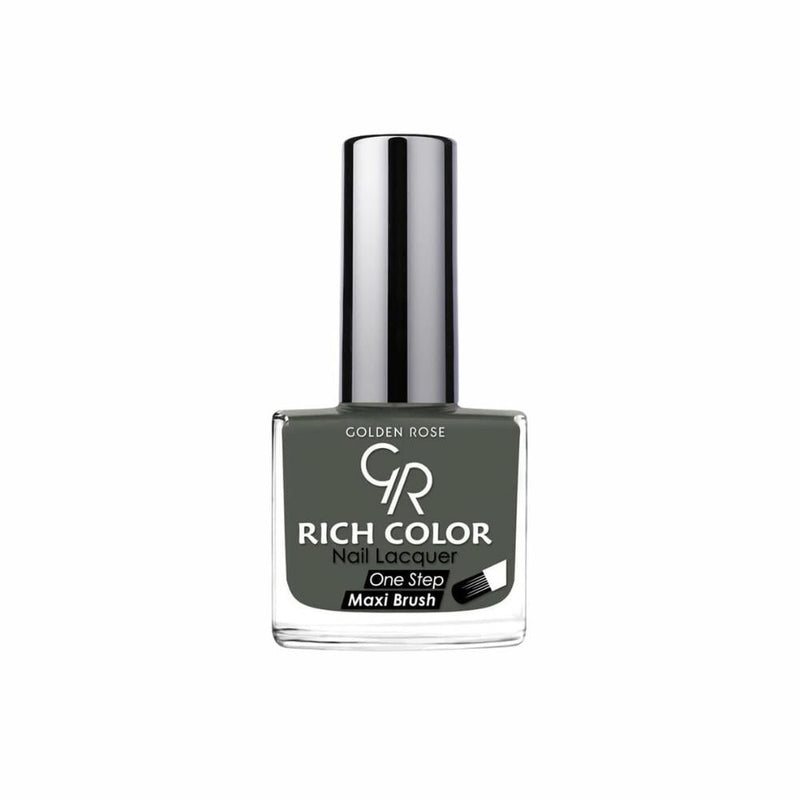 Golden Rose Rich Nail Polish, Dark Green, Quick-Drying, 151