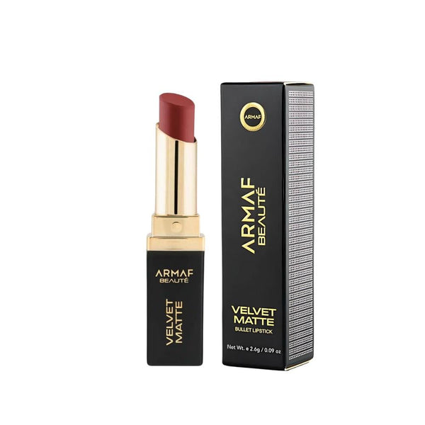 Armaf Beauty Velvet Matte Lipstick, Shea Butter, Long-Lasting, 12 Celine