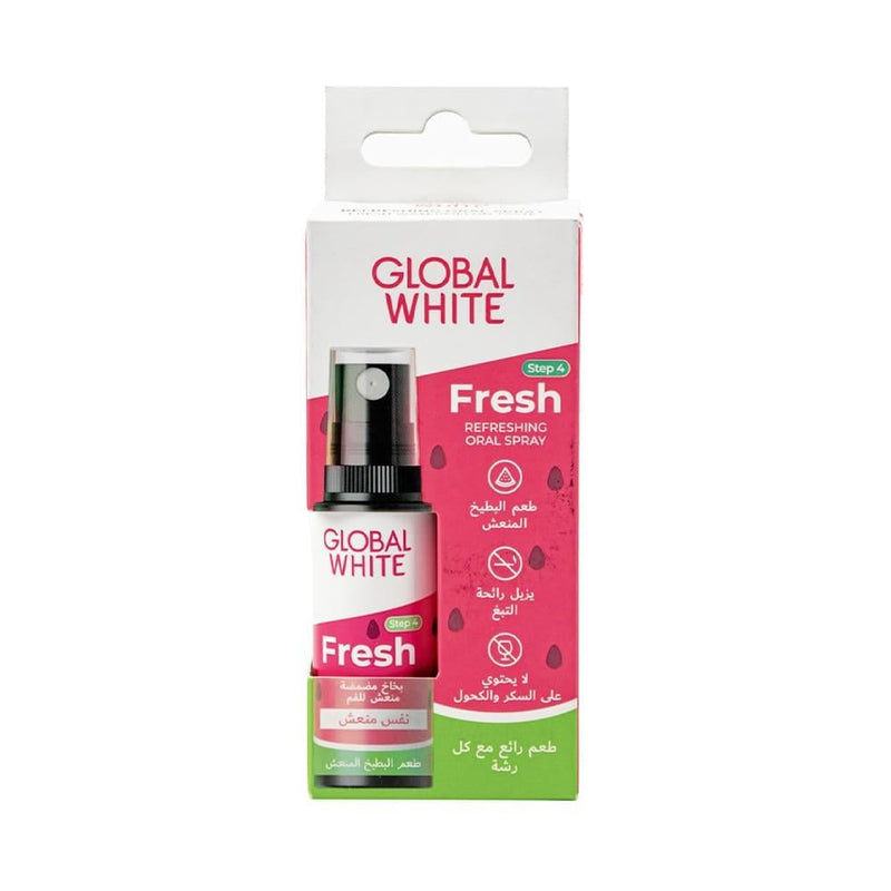 Mouth Spray for Bad Breath Fresh Watermelon Global White 15ml
