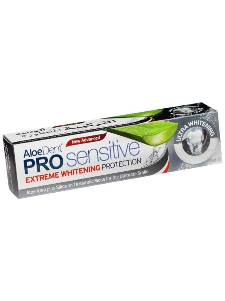 Best Teeth Whitening Toothpaste Extreme Protect Aloedent 75ml