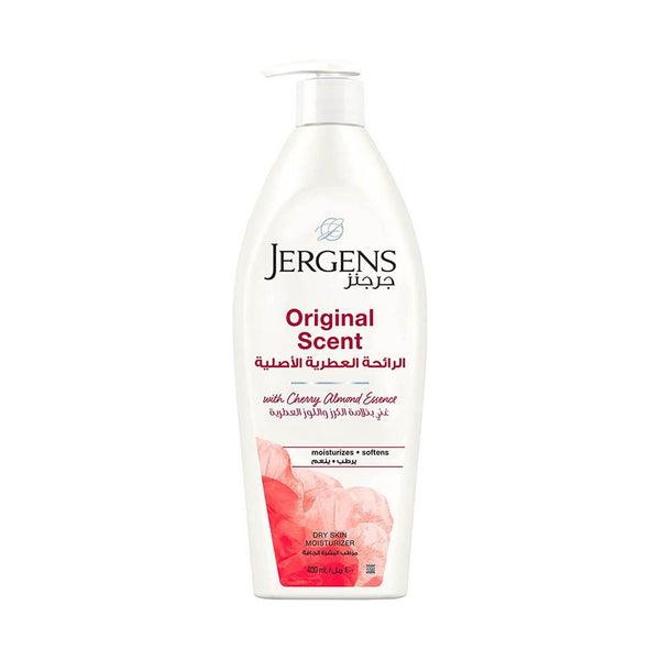 Body Moisturizer for Dry Skin Original Scent Cherry Almond Jergens 400ml