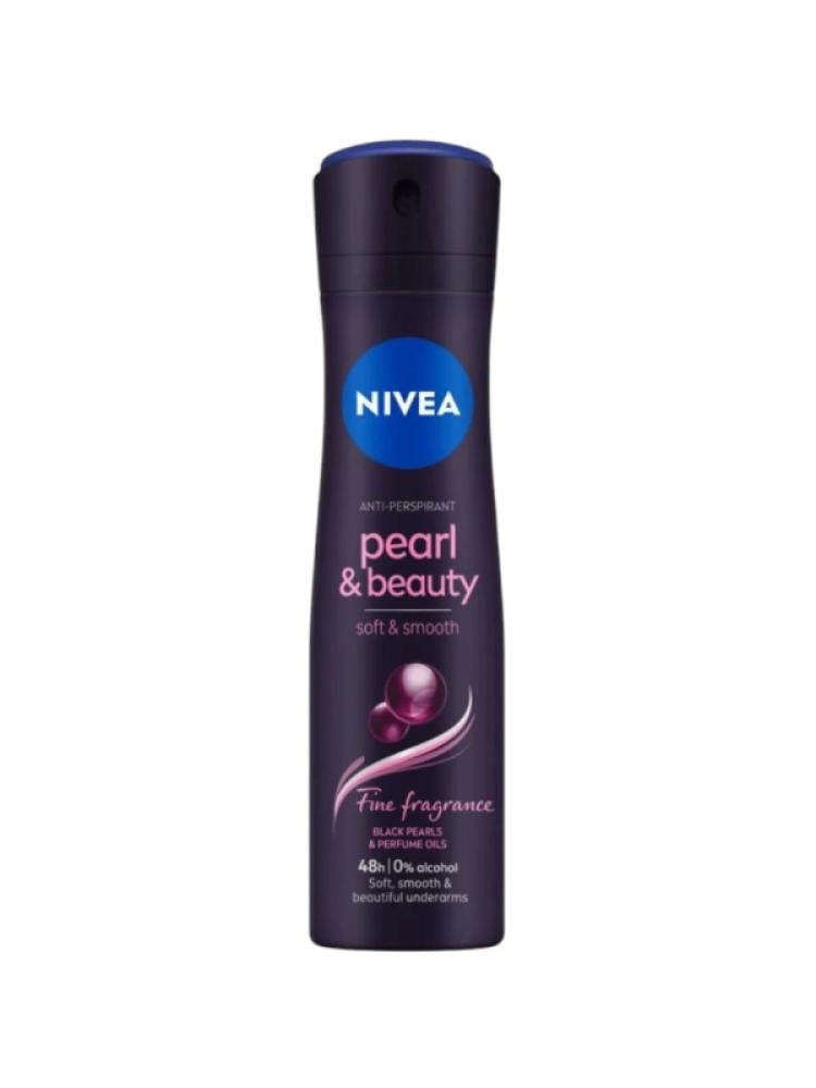 Best Spray Deodorant for Women Antiperspirant Pearl & Beauty Nivea 150ml