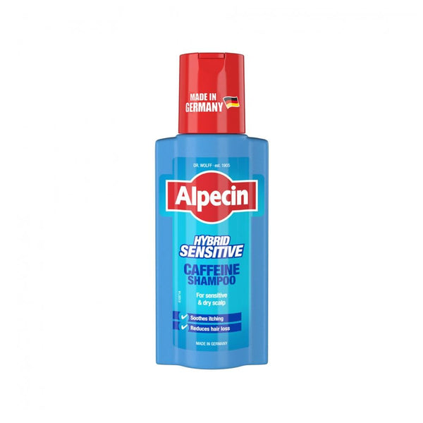 Hybrid Caffeine Shampoo for Sensitive Scalps - Alpecin - 250ml
