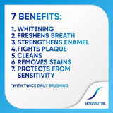 Sensodyne Multi-Care Whitening Toothpaste for Sensitive Teeth Fresh Breath 75ml