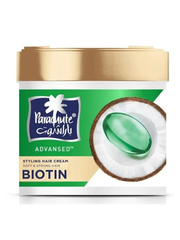 Best Hair Styling Cream Coconut & Biotin Parachute Advansed 210ml