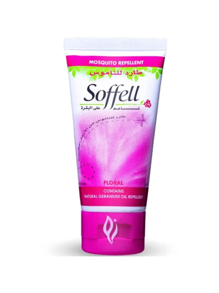 Mosquito Repellent Cream Natural Floral Soffell 50ml