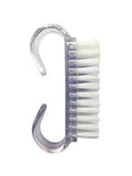 Salon System Nail Cleaning Brushes - 3 Pieces - Assorted Colors