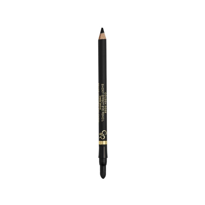 Golden Rose Smoky Effect Eyeliner Pencil, Black, Vitamin E, Smudge Tip