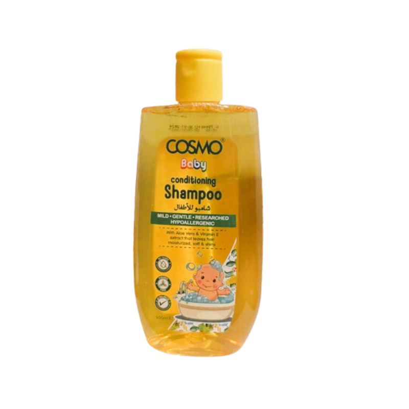 Cosmo Baby Shampoo with Aloe Vera and Vitamin E 500ml