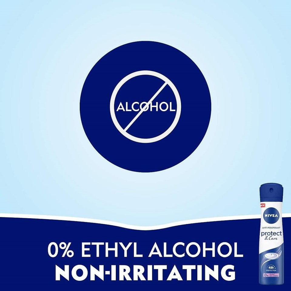 Nivea Anti-Perspirant Protect & Care 48H Protection Deodorant 150ml