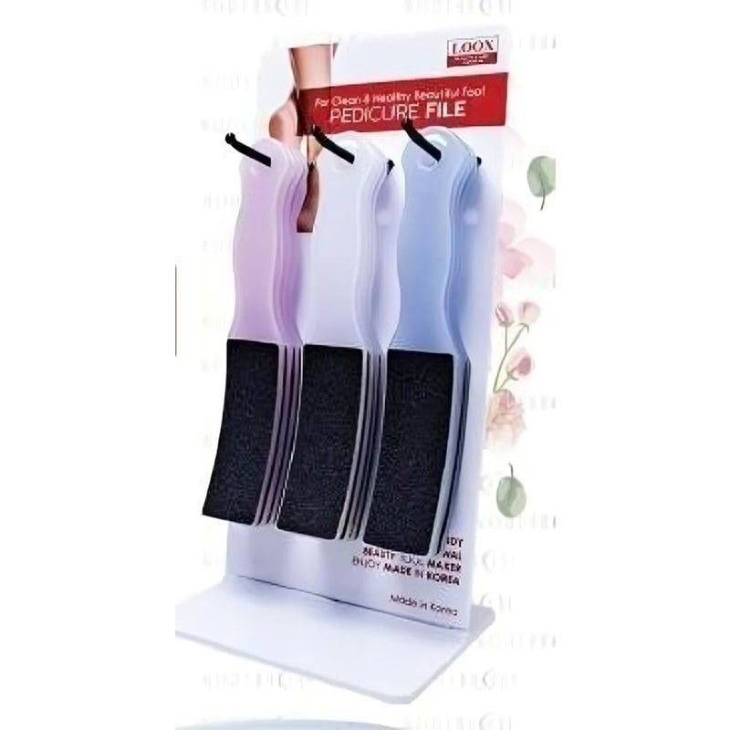 Loox Double-Sided Foot File P-167 Coarse and Smooth