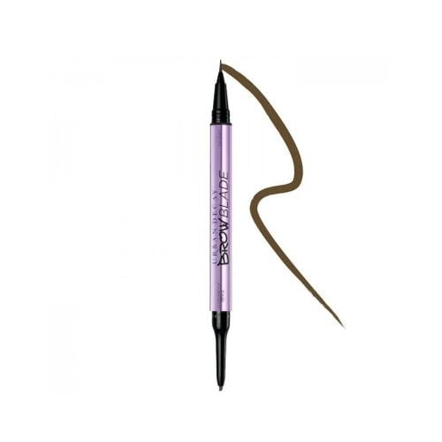 Urban Decay Brow Blade Waterproof Eyebrow Pencil, Medium Brown, Dual-Ended