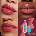 NYX VIV Serum Moisturizing Lip Gloss, 07 Bubble Jam Burst, Vitamin B12