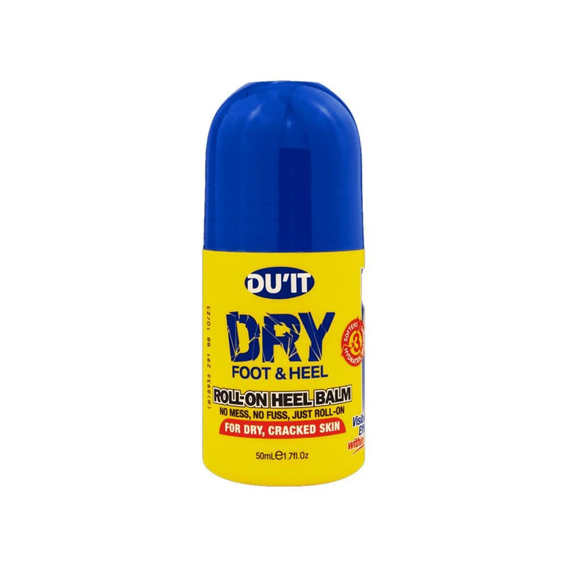 Du'it Heel Balm Roll-On for Dry Cracked Heels, 50ml