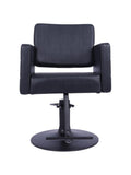 Salon System Chicago Style Black Cutting Chair - Model 2025