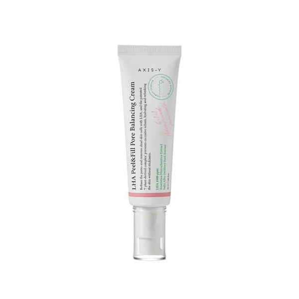 Face Cream for Dry Skin LHA Peel & Fill Pore Balancing AXIS-Y 50ml