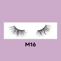 Kaya Natural Mink Eyelashes M16, 100% Siberian Mink, Reusable