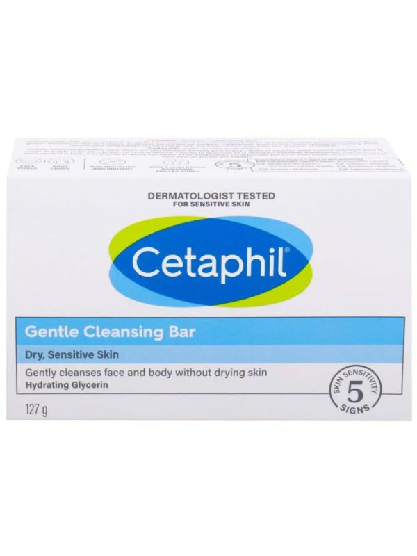 Cetaphil Gentle Cleansing Bar Sensitive Skin 127g