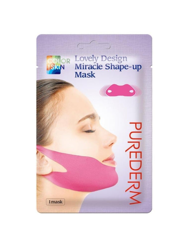 Hydrogel Chin Lifting Mask with Collagen and CoQ10 by Purederm 10g