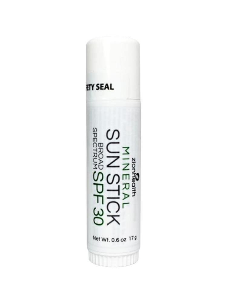 Mineral Sunscreen Stick SPF 30 Broad Spectrum Zion Health 17g