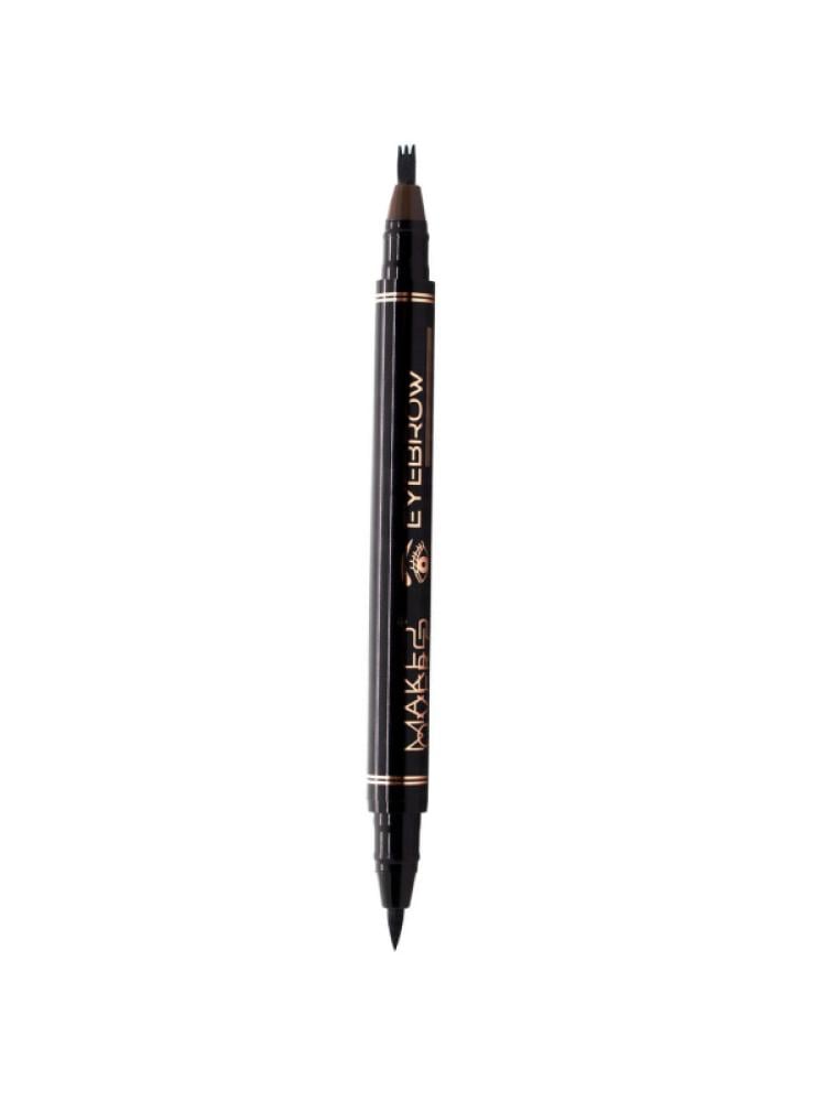 Eyeliner Eyebrow Pencil Dual Black Chocolate Make Over 22 4ml