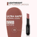 Flormar Rouge Creamy Light White Powder Lipstick 002 New Day - Matte