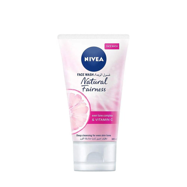 Face Wash Vitamin C Brightening Nivea Natural Glow 100ml