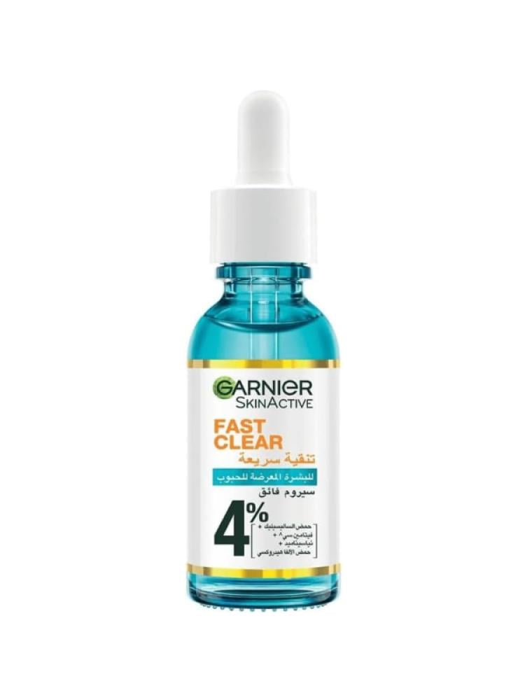 Salicylic Acid Serum Fast Clear Booster Acne-Prone Skin Garnier 15ml