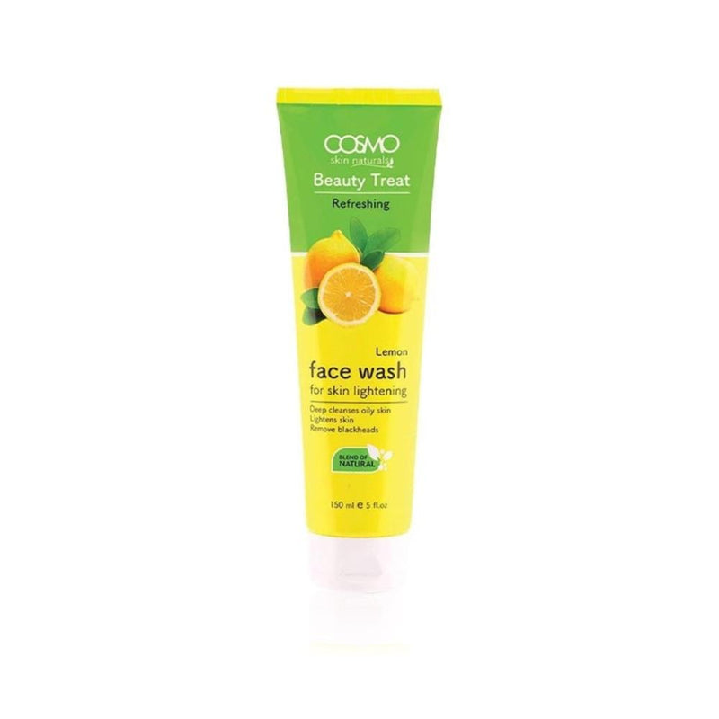 Cosmo Lemon Facial Wash with Vitamin C, Skin Brightening, 150ml
