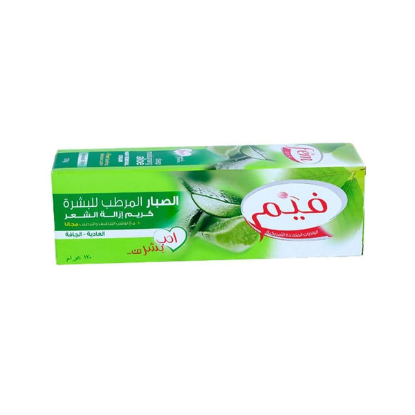 Natural Hair Removal Cream Aloe Vera Moisturising Dabur Fem 120g
