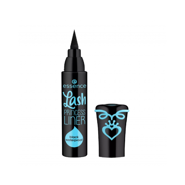 Essence Lash Princess Waterproof Liquid Eyeliner, Black, Matte Finish