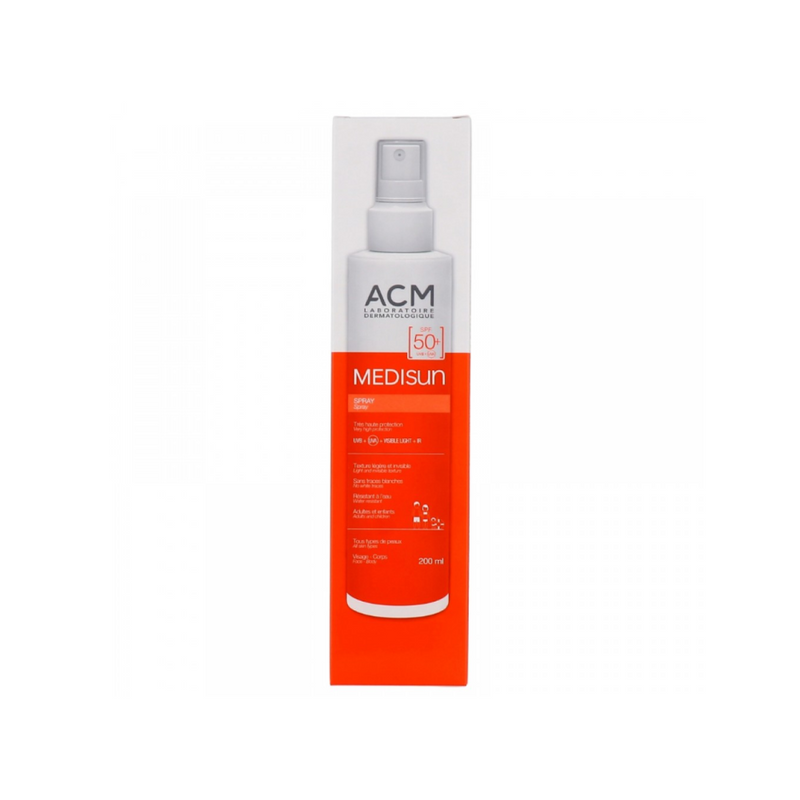 Acm Medisun Kids Sunscreen Spray SPF 50+ UVA UVB, 200ml
