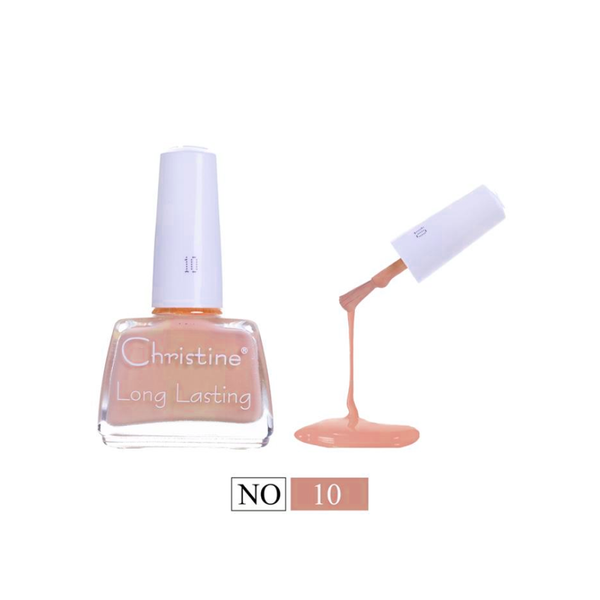 Christine Long Lasting Nail Polish 10 Glossy Finish