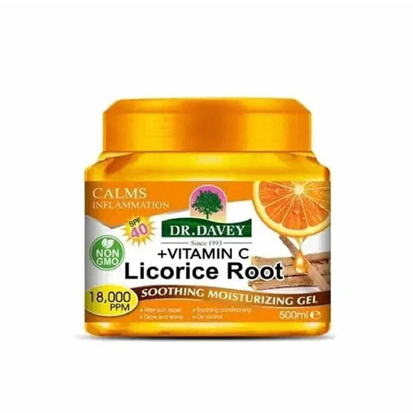 Dr. Davey Licorice & Vitamin C Moisturizing Gel, 500ml