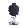 Salon System Chiron Women's Hair Cutting and Makeup Chair - Black