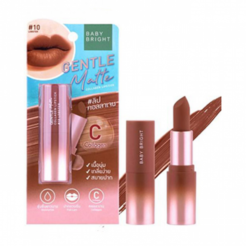 Baby Bright Collagen Gentle Matte Lipstick Lobster 10 3.7g