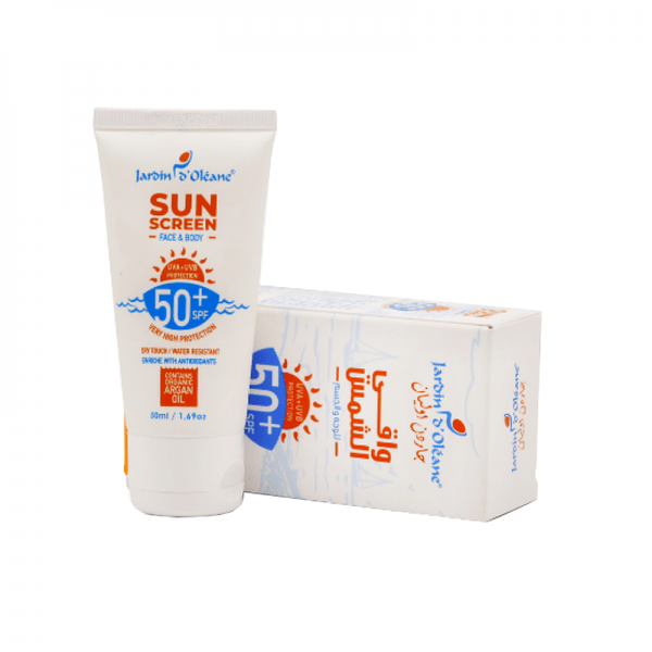 Garden Olean Sunscreen Cream Face and Body Vitamin E Argan Oil 50ml