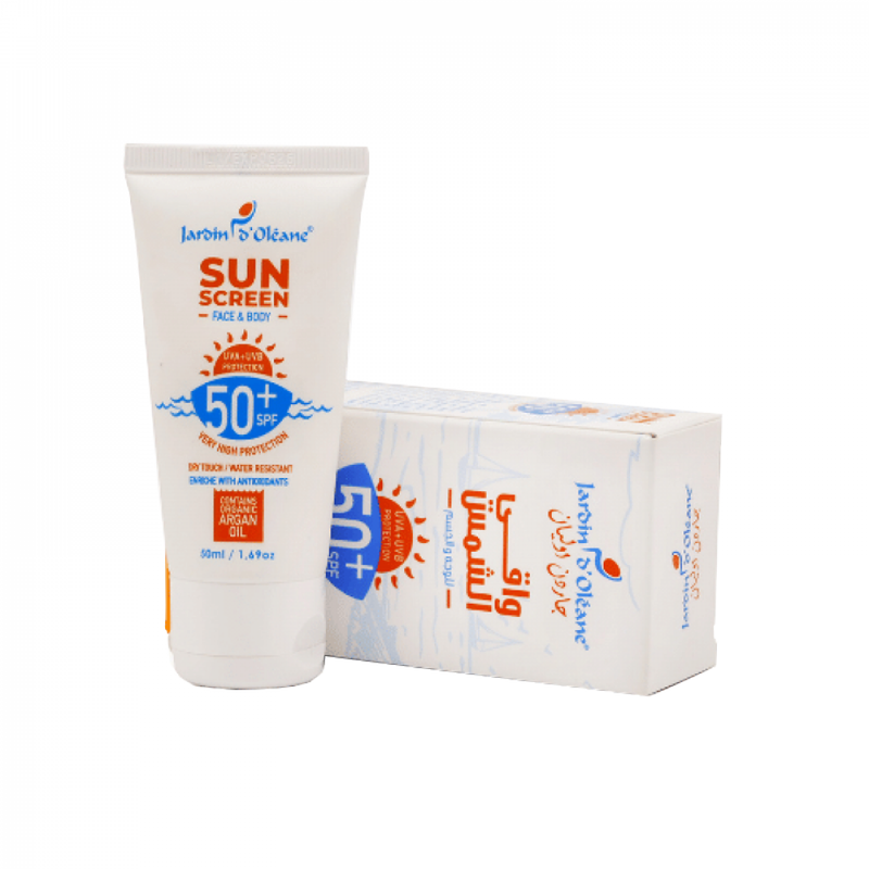 Garden Olean Sunscreen Cream Face and Body Vitamin E Argan Oil 50ml