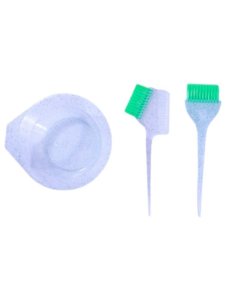 Salon System 3-Piece Hair Coloring Kit with Bowl, Brush & Comb