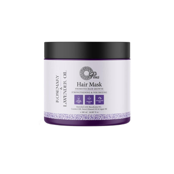 O Plus Rosemary and Lavender Hair Mask and Oil Treatment 500ml