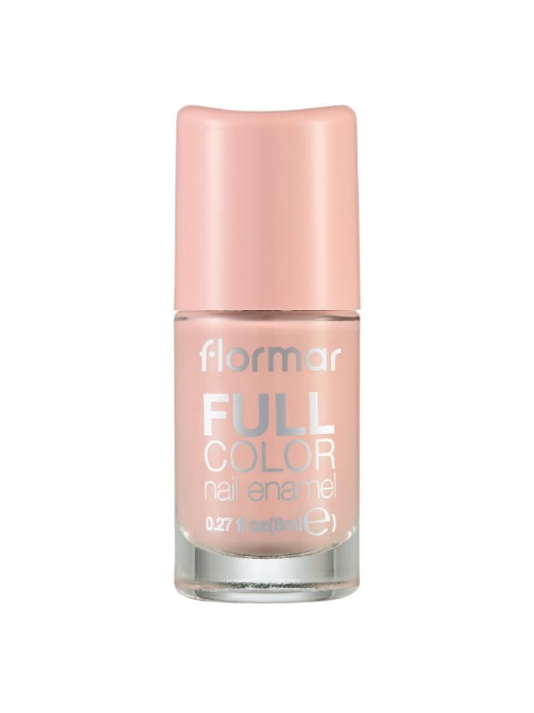 Nail Polish Full Color Bubbly Peach Flormar 8ml
