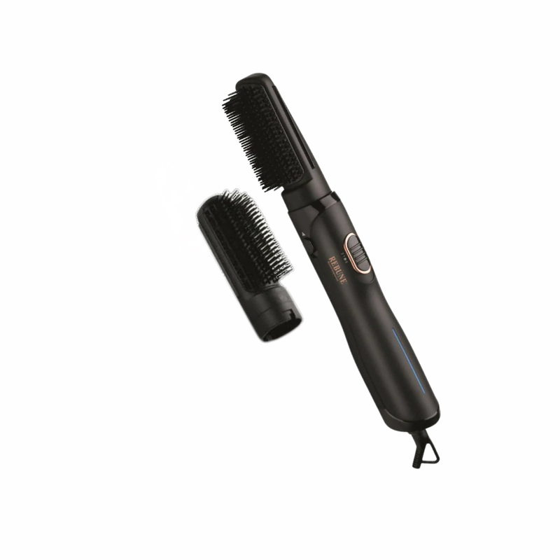 Rebune Hair Dryer and Styler, 1200 Watts, Ionic, 2 Attachments, Black