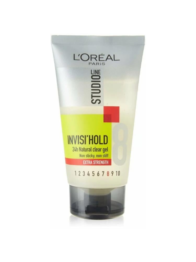 Hair Gel Strong Hold Invisible L'Oreal Paris Studio Line 150ml
