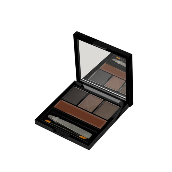 Md Eyebrow Powder Kit, 3-Shade Palette, Defining and Shaping, 03