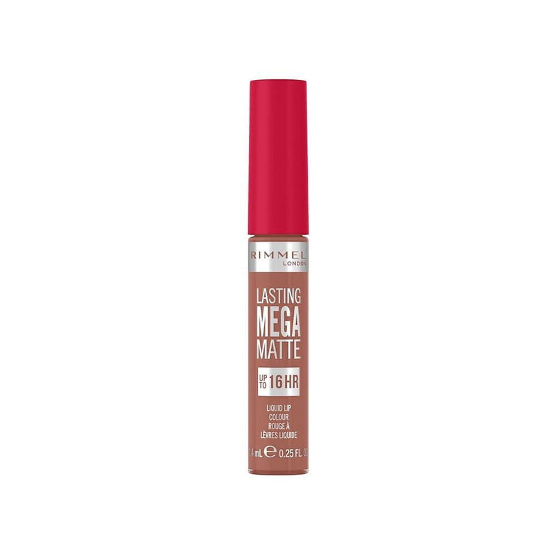 Matte Liquid Lipstick Long-Lasting Nude Beige Rimmel London 7.4ml