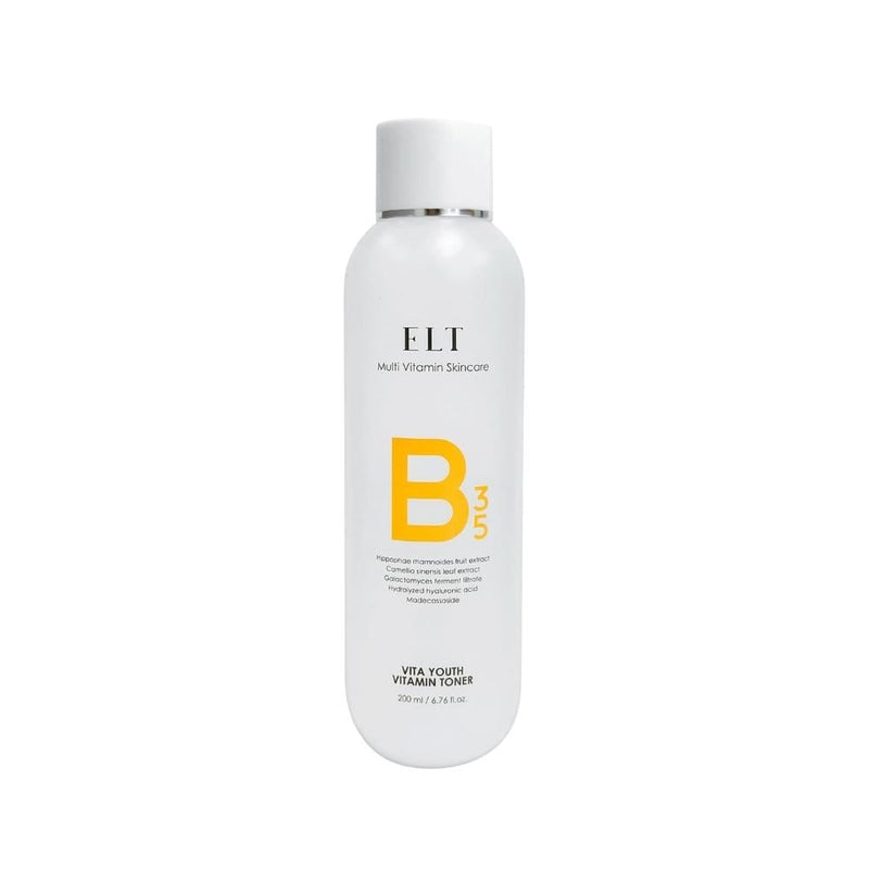 ELT Vita Youth Vitamin Toner Green Tea B3 B5 Soothing 200ml