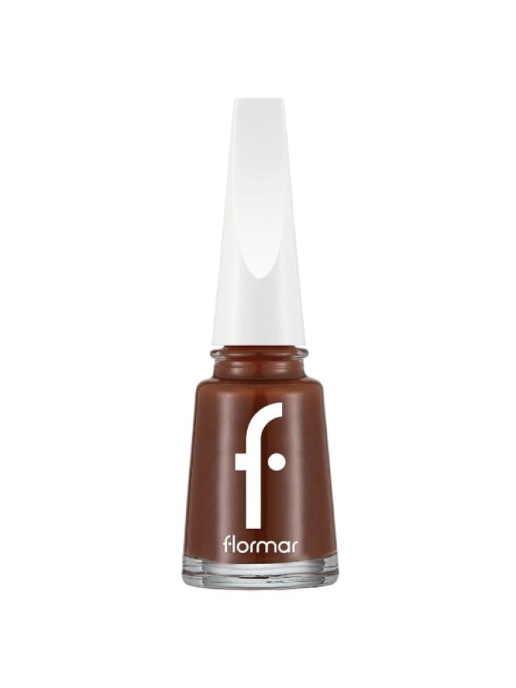 Flormar Nail Polish 537 CAKE WITH COFFEE, Glossy Finish 11 ml